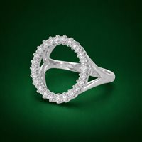 Ring Namuri Woman in Gold Diamante AN-NUDASUN